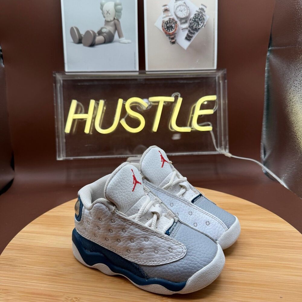 Air Jordan 13 Retro TD 'French Blue' Sz 7C